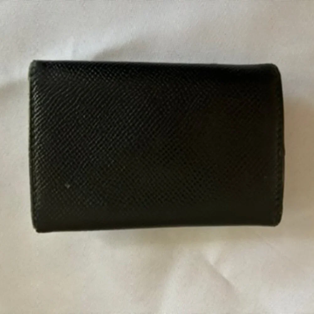 Bvlgari Key Case‎ Clasic 6 Ring Black Leather